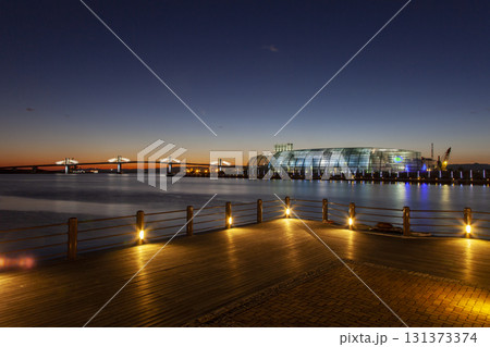 小名浜港夕景 131373374