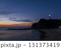 塩屋埼灯台夜明け 131373419