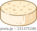 パルミジャーノのようなホールチーズのベクターアイコン パルミジャーノのようなホールチーズのベクターアイコン 131375286
