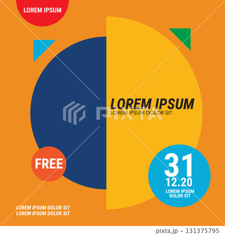 Abstract background template. Business Flyers infographic magazine poster. 131375795