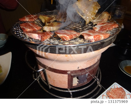 七輪で焼く肉 131375969
