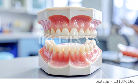 歯の模型　歯科医　歯医者 131376160