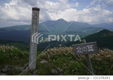 霧ヶ峰　山彦尾根のレンゲツツジ　北の耳の山頂　後方は、蓼科山方面　2025年6月19日 131376261