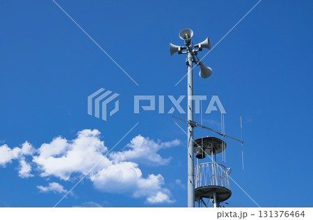 防災放送スピーカー 131376464