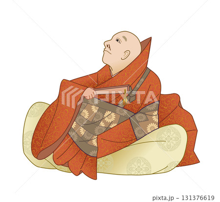 大僧正行尊のイラスト 131376619