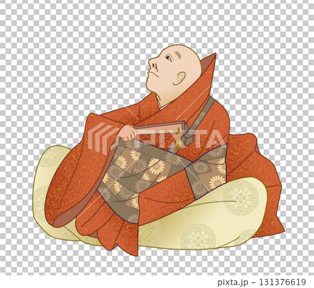 大僧正行尊のイラスト 131376619