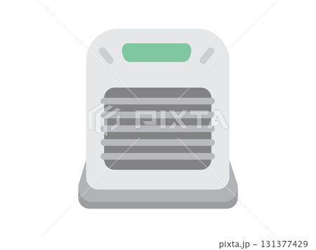 ファンヒーターのアイコンのイラスト 131377429