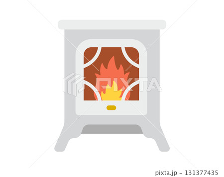 暖炉のアイコンのイラスト 131377435