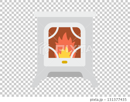 暖炉のアイコンのイラスト 131377435
