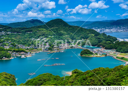 展海峰から九十九島の眺め【長崎県佐世保市】 展海峰から九十九島の眺め【長崎県佐世保市】 131380157
