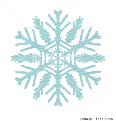 かわいい雪の結晶のイラスト かわいい雪の結晶のイラスト 131380200