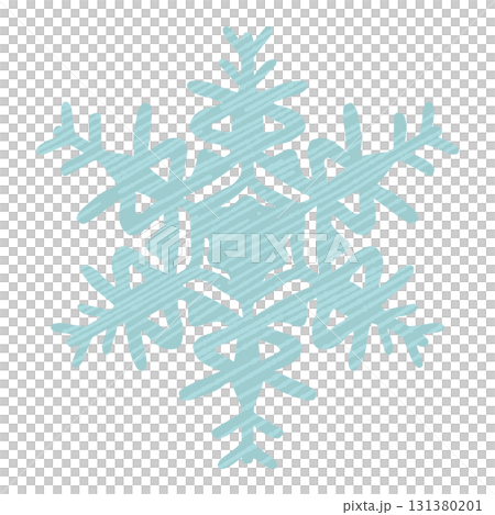かわいい雪の結晶のイラスト かわいい雪の結晶のイラスト 131380201