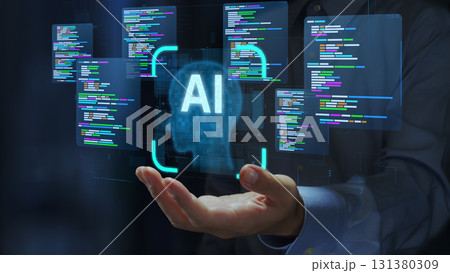 AIエージェントによるソフトウェア開発。プログラム設計とコード生成の自動化ソリューション。AIを使っ AIエージェントによるソフトウェア開発。プログラム設計とコード生成の自動化ソリューション。AIを使っ 131380309