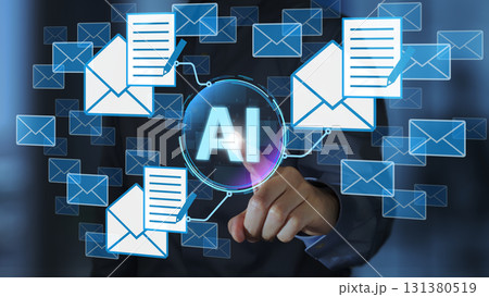 AI搭載のメールアシスタントとスマートリプライ。AIエージェントによる自動メール作成。AIアイコンを AI搭載のメールアシスタントとスマートリプライ。AIエージェントによる自動メール作成。AIアイコンを 131380519