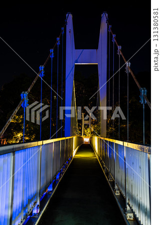 湯の児島 観月橋 ライトアップ【熊本県水俣市】 湯の児島 観月橋 ライトアップ【熊本県水俣市】 131380581
