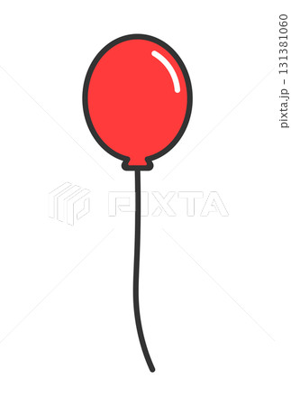 シンプルな風船のイラスト 131381060