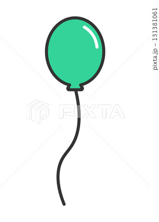 シンプルな風船のイラスト 131381061