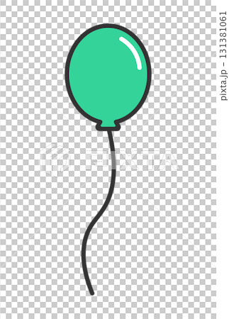 シンプルな風船のイラスト 131381061