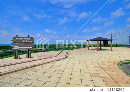 サロベツ原野駐車公園の風景 131382034