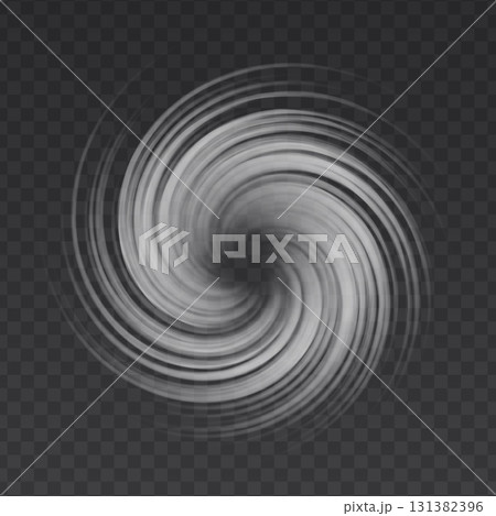 Air whit vortex vector effect isolated on...のイラスト素材 [131382396] - PIXTA