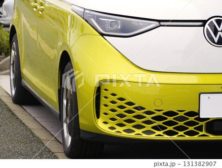 輸入車イメージ フォルクスワーゲンID.Buzzのフロントマスク 輸入車イメージ フォルクスワーゲンID.Buzzのフロントマスク 131382907