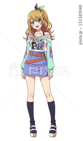 AIで作成したキャラクター立ち絵 131383040