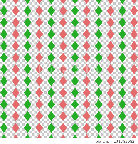 Red and green diamond background material 131383082