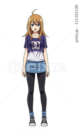 AIで作成したキャラクター立ち絵 131383186