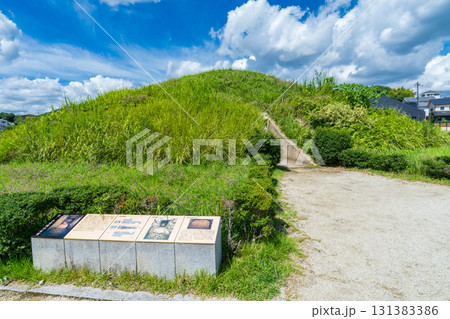 奈良県斑鳩町　史跡藤ノ木古墳 131383386
