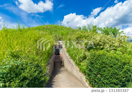 奈良県斑鳩町　史跡藤ノ木古墳 131383387