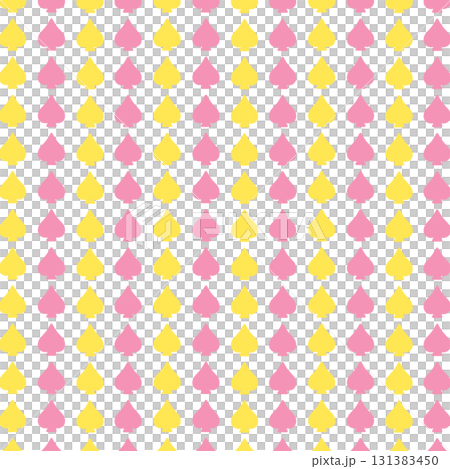 黄桃のスペードの背景素材 131383450