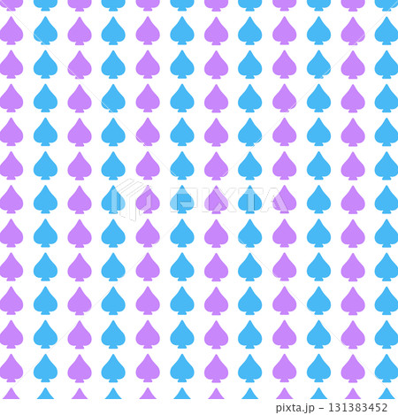 青紫のスペードの背景素材 131383452