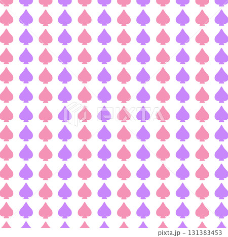 紫桃のスペードの背景素材 131383453