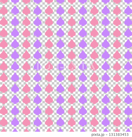 紫桃のスペードの背景素材 131383453