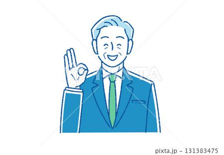 オッケーを出す上司 131383475