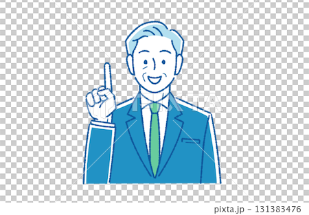 アドバイスをする上司 131383476
