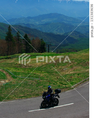 秋の御岳スカイライン登るバイク 秋の御岳スカイライン登るバイク 131383636