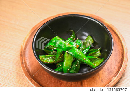 万願寺とうがらしの甘辛醤油炒め 万願寺とうがらしの甘辛醤油炒め 131383767