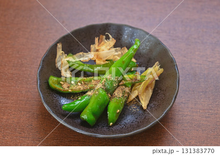 万願寺とうがらしの甘辛醤油炒め 131383770