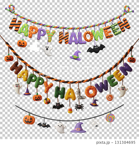 ハロウィン ガーランド 壁紙 イラスト ハロウィン ガーランド 壁紙 イラスト 131384695