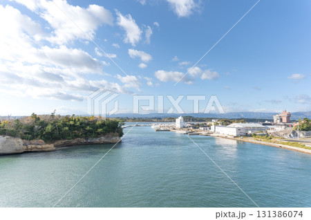 福島県の松川浦漁港 福島県の松川浦漁港 131386074