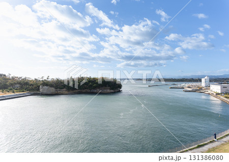 福島県の松川浦漁港 131386080