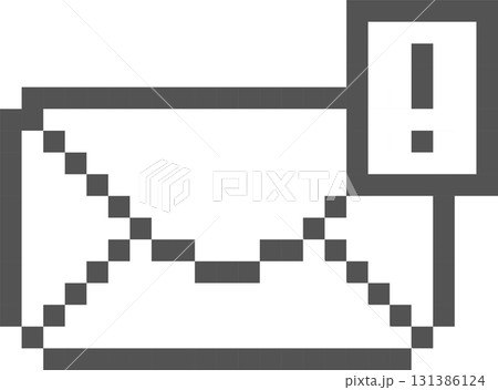 collection set of retro game 8bit pixel art envelope email letter document, flat design png illustration collection set of retro game 8bit pixel art envelope email letter document, flat design png illustration 131386124