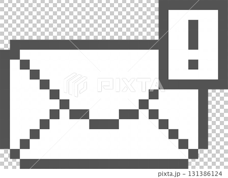 collection set of retro game 8bit pixel art envelope email letter document, flat design png illustration collection set of retro game 8bit pixel art envelope email letter document, flat design png illustration 131386124