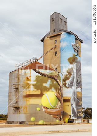 Arkona Silo Art in Victoria Australia 131386653