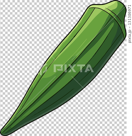 オクラのイラスト 131386971