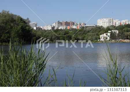 Lake in the park Rose Valley in Chisinau. Lake in the park Rose Valley in Chisinau. 131387313