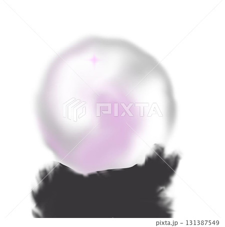 The radiance of a pink pearl. 131387549