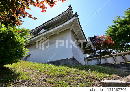 京都「二条城」門跡と石垣 京都「二条城」門跡と石垣 131387701