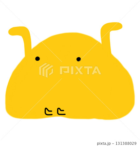 funny yellow duck eggs cartoon 131388029